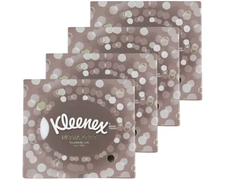 Kleenex Ultrasoft Kosmetiktücher Würfel 3-lagig, 48St...