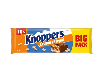 Knoppers Erdnussriegel 10 x 40 g