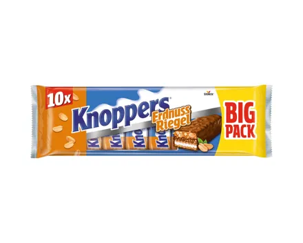 Knoppers Erdnussriegel 10 x 40 g