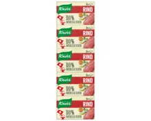 KNORR 100 % Natürlich Bouillon Würfel 5er, Rind