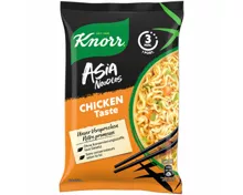 Knorr Asia Noodles Chicken Taste Beutel Instant Nudel Snack 1 Portion