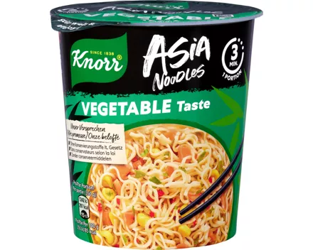 Knorr Asia Noodles Vegetable Becher 65