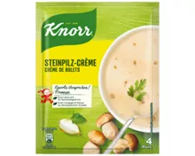 KNORR Beutelsuppen Trio, Steinpilz-Creme