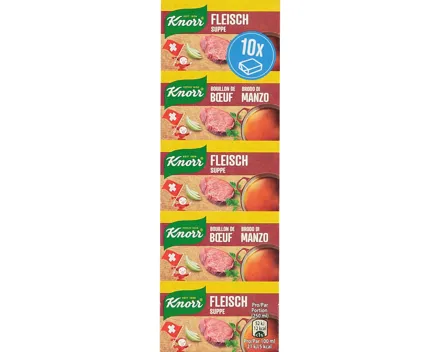 Knorr Bouillon Fleischsuppe 3 x 109 g