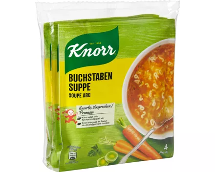Knorr Buchstabensuppe