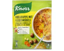 Knorr Fideli mit Fleischkügeli