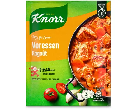 Knorr Mix für Voressen