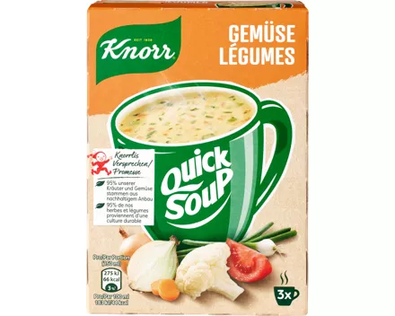 Knorr Quick Soup Gemüsecrème