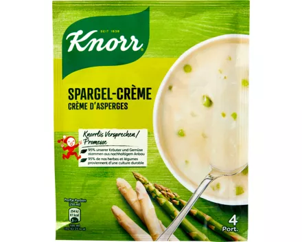 Knorr Suppe Spargelcrème