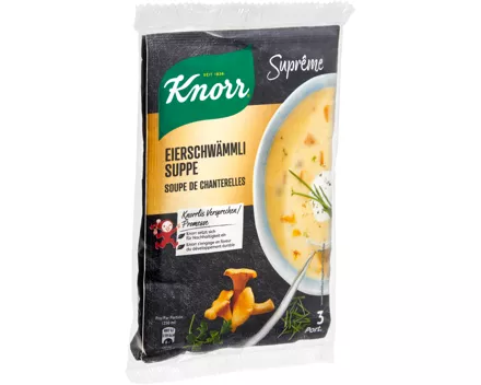 Knorr Suppe Suprême Eierschwämmli