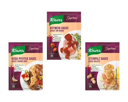 KNORR Suprême Saucen Trio