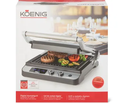 Koenig Digital-Kontaktgrill