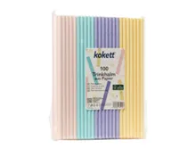KOKETT Papierstrohhalme