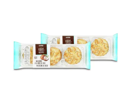 Kokosmakrönli Guezli 6 Stück 2x 180g