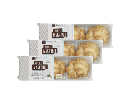 Kokosmakrönli Guezli 6 Stück 3x 180g
