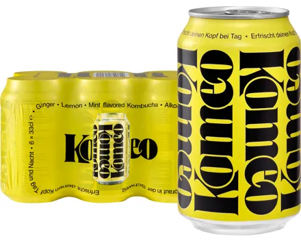 Komeo Kombucha Ginger Lemon Mint
