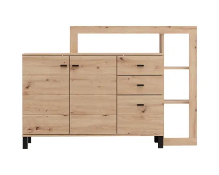 Kommode Skara Dekor Eiche Artisan 144 x 100 x 35 cm