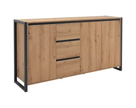Kommode Verden Dekor Eiche Artisan 160 x 88 x 40 cm