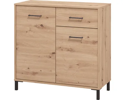 Kommode Vienna, Dekor Eiche Artisan, 93 x 90 x 40 cm