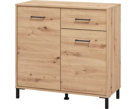 Kommode Vienna, Dekor Eiche Artisan, 93 x 90 x 40 cm