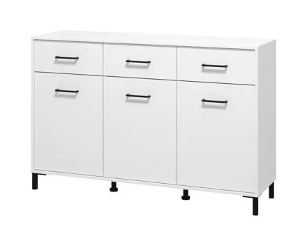 Kommode Vienna, Dekor weiss, 138 x 90 x 40 cm