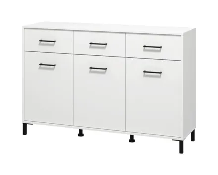 Kommode Vienna, Dekor weiss, 138 x 90 x 40 cm