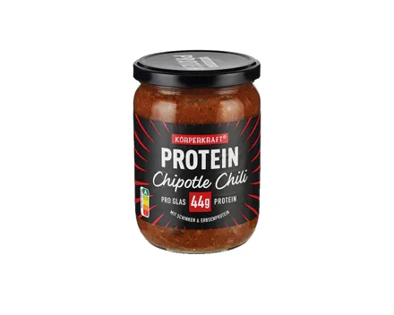 Körperkraft Chipotle Chili / Kichererbsen Curry / roter Linseneintopf