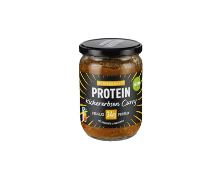 Körperkraft Chipotle Chili / Kichererbsen Curry / roter Linseneintopf