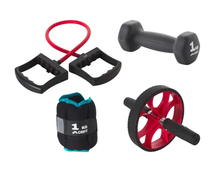 Kurzhantel-Set/Gewichtsmanschette/Expander/Bauchmuskeltrainer