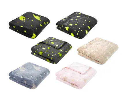 Kuscheldecke «Glow in the Dark»