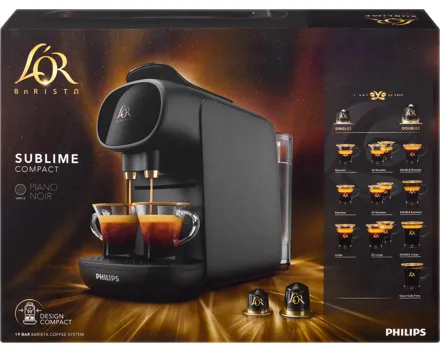 L'OR Barista Kapselkaffeemaschine Sublime Compact