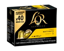 L'OR Big Pack, Lungo Mattinata