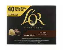 L'Or Espresso Forza - Nespresso Kompatibel 40 Kapseln