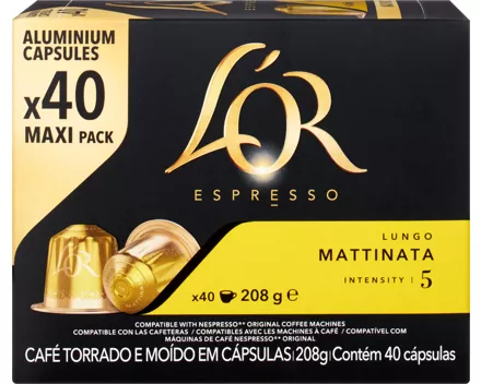 L'OR Espresso Kaffeekapseln Lungo Mattinata