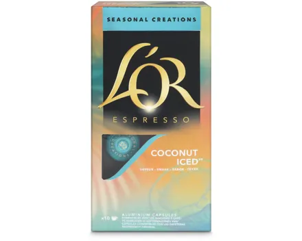 L'or Iced Coconut 10 Kapseln - Nespresso® kompatibel