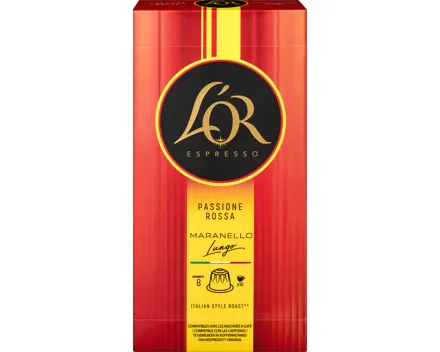 L’OR Kaffeekapseln Passione Rossa Maranello