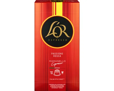 L’OR Kaffeekapseln Passione Rossa Maranello