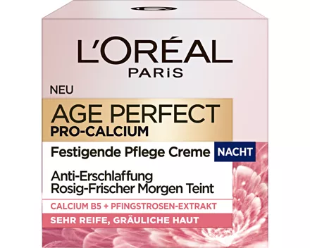 L’Oréal Age Perfect Pro-Calcium Rosé-Nachtcrème