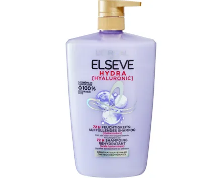 L’Oréal Elseve Hydra Hyaluronic 72h feuchtigkeitsumhüllendes Shampoo