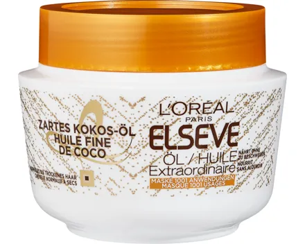 L’Oréal Elsève Maske Einzigartiges Öl