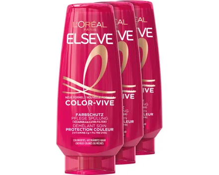 L'Oréal Elsève Pflegespülung Color-Vive 2 x 200 ml