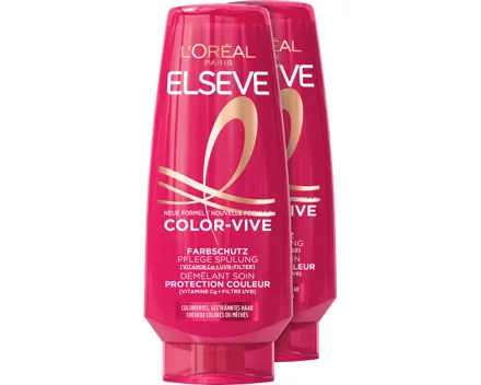 L'Oréal Elsève Pflegespülung Color-Vive 2 x 200 ml