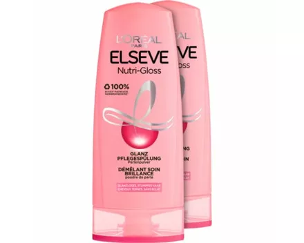 L'Oréal Elsève Pflegespülung Nutri-Gloss 2 x 200 ml