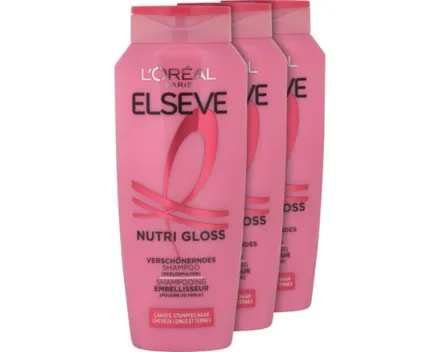L'Oréal Elsève Shampoo Nutri-Gloss 3 x 250 ml