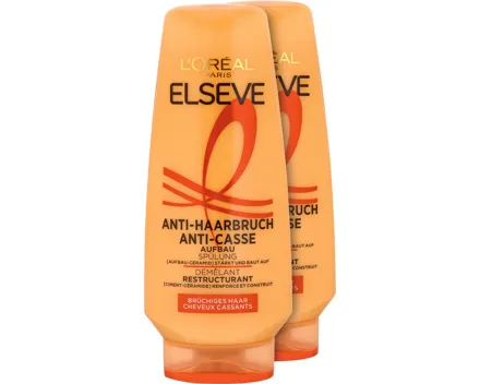 L'Oréal Elsève Spülung Anti Haarbruch 2 x 200 ml