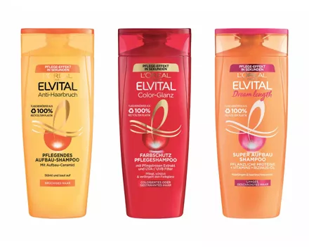 L’Oréal Elvital Shampoo (Aktion nur in der Deutsch- und Westschweiz gültig)