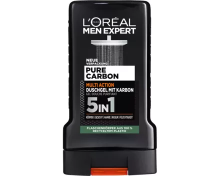 L'Oréal Men Exp Dusch Clean Carbon 250ml