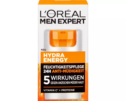 L’Oréal Men Expert Hydra Energy Anti-Müdigkeit 24h Feuchtigkeitspflege
