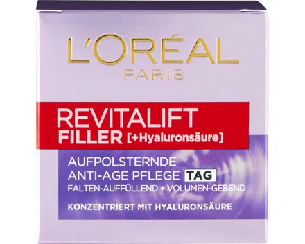 L’Oréal Revitalift Filler Anti-Age-Pflege Tag