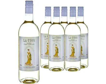 La Côte AOC La Châtelaine 6x 75cl (2024) – Weisswein, Schweiz (0.75l)